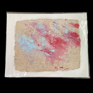 pressed paper wall art